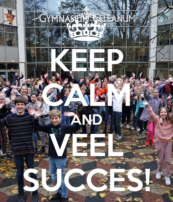 celeanum's tweet image. Morgen begint de (online) toetsweek. Erg spannend. Veel leerlingen maken hun toetsen thuis, docenten surveilleren achter de laptop en ouders moeten rekening houden met kinderen. Dit wordt zeker even wennen, maar we hebben er vertrouwen in en wensen iedereen veel succes!