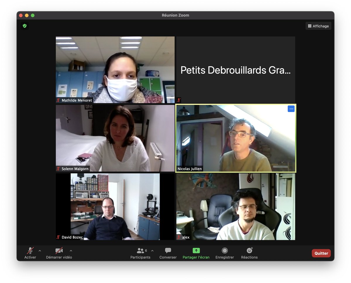 En réunion sur l'évaluation du dispositif #Openbadge du réseau <a href="/Fababrest/">Fab@brest</a>  avec <a href="/NicolasJullien/">Nicolas Jullien</a> de <a href="/IMTAtlantique/">IMT Atlantique</a> <a href="/gis_marsouin/">gis_marsouin</a> #Brest #Fablab