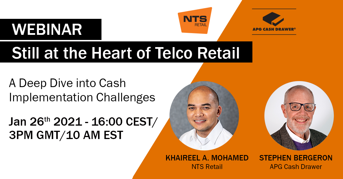 apg_solutions's tweet photo. Are you a #Telco? Do you wonder where #cash fits within the future of telco retail? Join us and our partners @NTS_Retail next week for a full and frank discussion https://t.co/I4xzkjHnGV #cashmanagement #retailtech #telcoretail #retailinnovation https://t.co/WgZWQCIGse