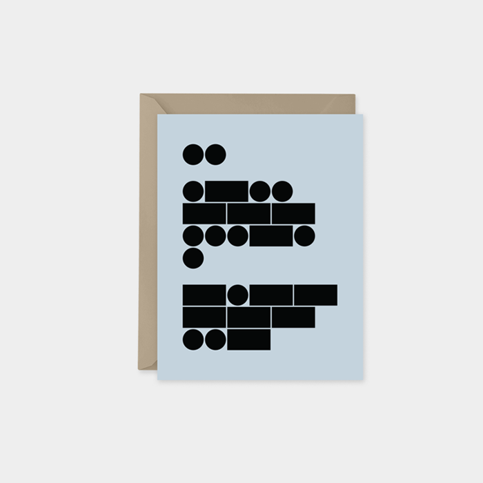 Stylish Morse code “I Love You” cards in a fresh pastel color palette. Cards are printed on premium quality recycled and uncoated #110 lb cover stock. You can purchase it individually or by sets of five. Order online bit.ly/35kZ5CV

#designcraftshop #designcreative