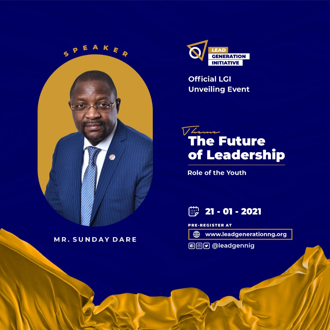 KNOXTAINMENT's tweet photo. Mr Sunday Dare is the Honourable Minister for Youth and Sports. He's hugely committed to investing in the skills and talent development of Nigerian youths. He will be there as one of the speakers at the @Leadgennig symposium this Thursday at Transcorp Hilton Abuja.
#LGI1DayToGo https://t.co/NlXTtsremS