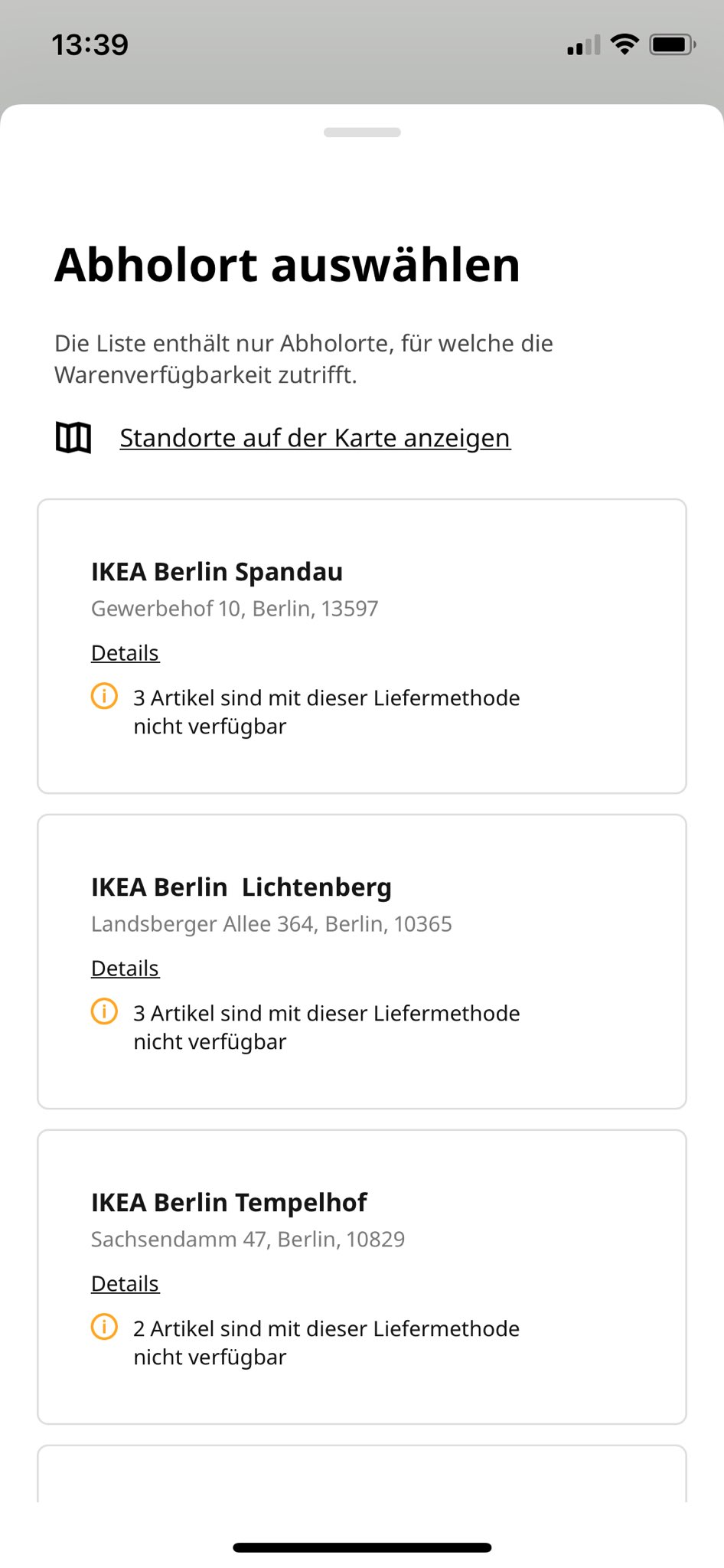 Ist #Ikea leer gekauft??? #Kallax gibt es aber auch nicht mehr in Rostock oder Leipzig! https://t.co