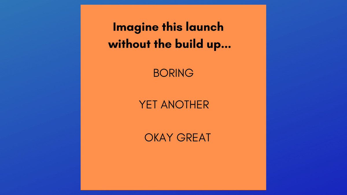 Wouldn't you agree that this launch would have been yet another... if they had not done what they have?!
