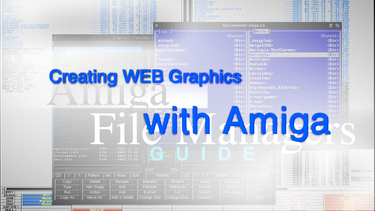 aMiGaTrOnIcS's tweet image. Amitopia: #AmigaComment #AmigaNews Creating WEB graphics on Amiga is Fun: Life is changing for me as a Amiga user.… dlvr.it/Rqybb2