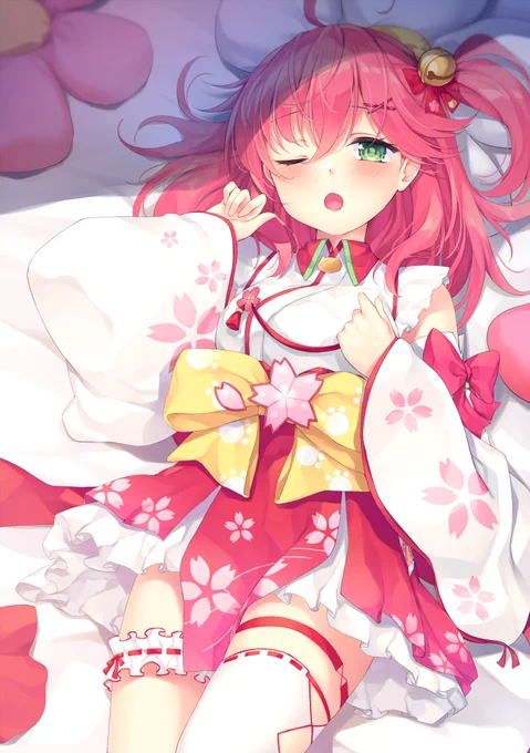 おねむみこち #miko_Art 