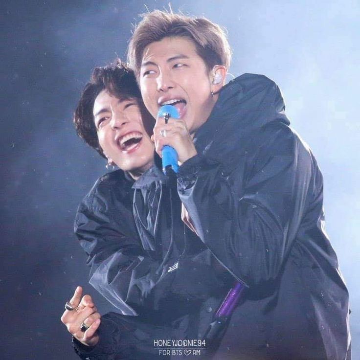 Namjoon said he's sad, then jungkook's eyes just --- 