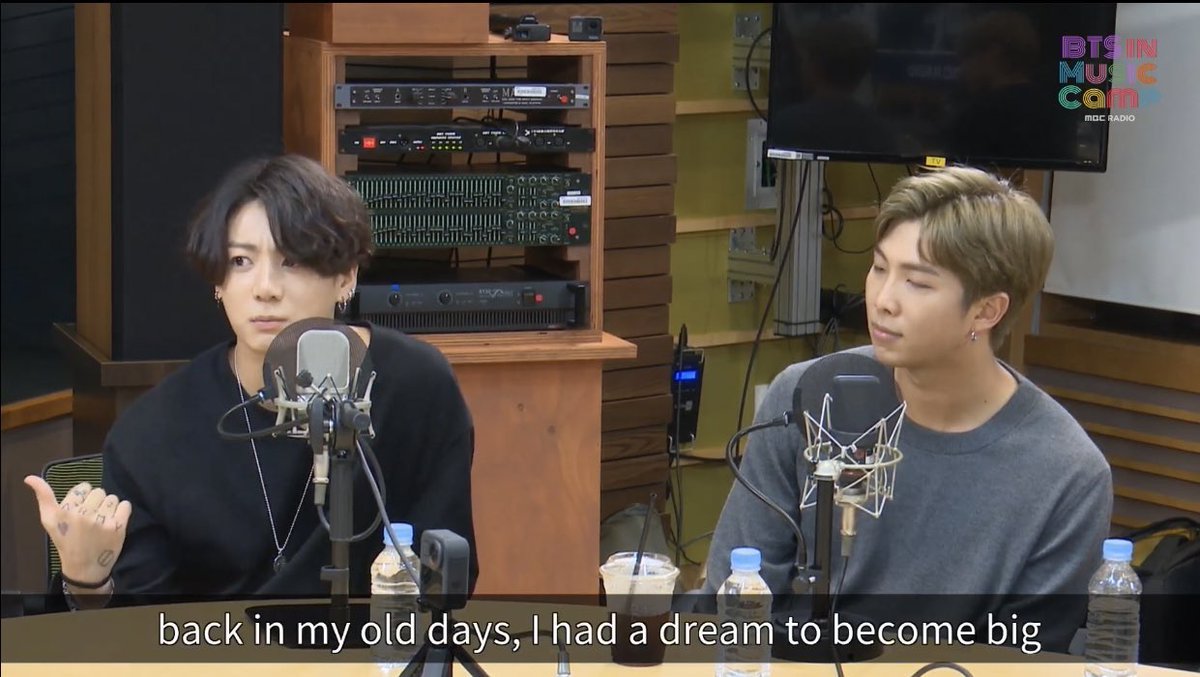 staring to his namjoon hyung, with galaxies in his eyes