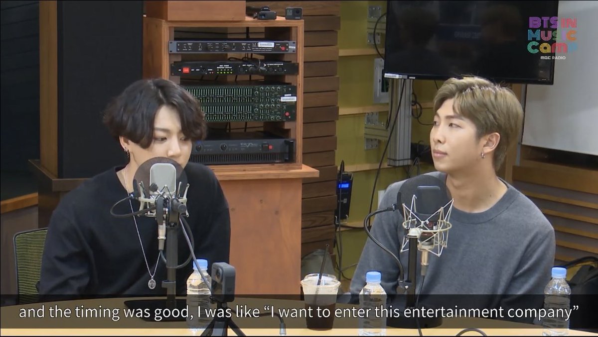 staring to his namjoon hyung, with galaxies in his eyes