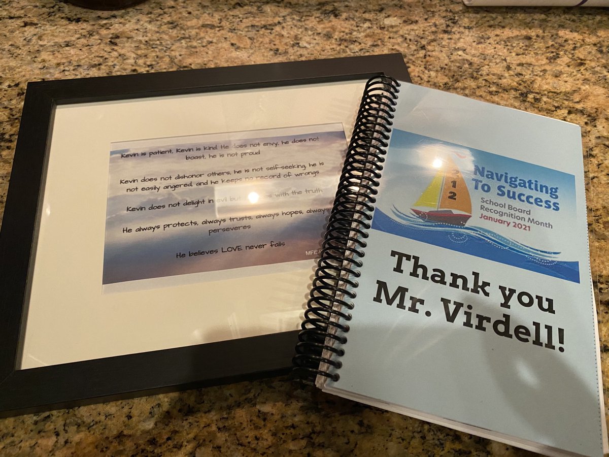 virdells's tweet image. Thank you to all the campuses that gave such thoughtful gifts to the MFISD Board of Trustees last night and especially to ⁦@ColtElementary⁩ for these two extra thoughtful gifts!  So much LOVE in our District.  We have the best employees and I am proud to serve with you.