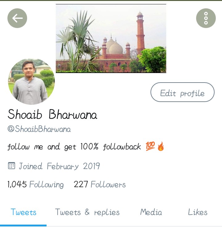 ShoaibBharwana's tweet photo. السلام و علیکم پیارے انصافینز 
بہترین سوشل میڈیا ایکویسٹ کو فالو کریں اور فالو بیک لیں 

👉 @ShoaibBharwana

فالو کریں اور ری ٹیوٹ کریں تاکہ بھائی  کو زیادہ سے زیادہ فالورز مل سکیں ۔ https://t.co/EM06cQIeZF
