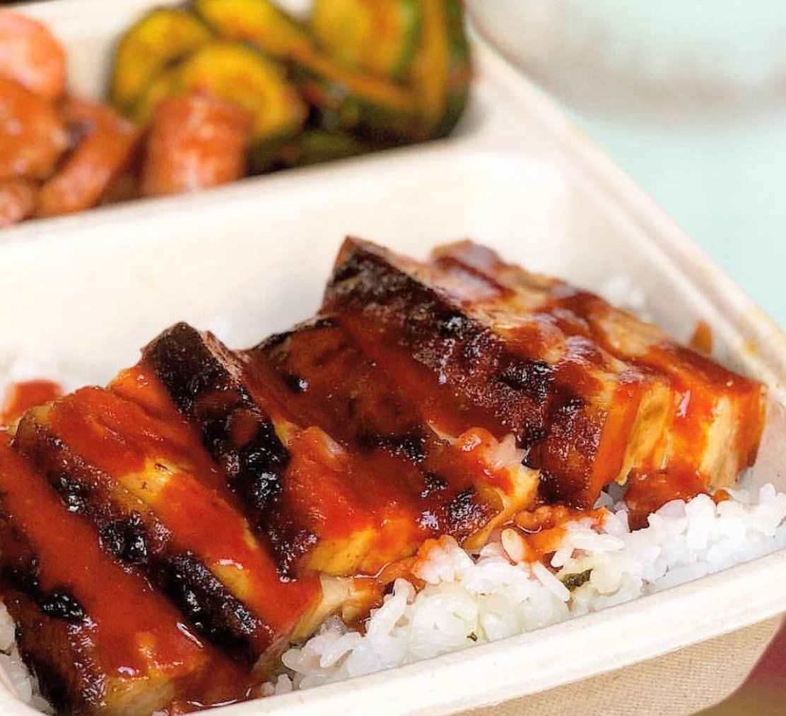 kobungagrill's tweet photo. "The Kobunga" signature plate. Tender roasted pork belly with a burnt sugar crust is enough to deserve the honor of being our namesake. 😊 https://t.co/USP30mecFU