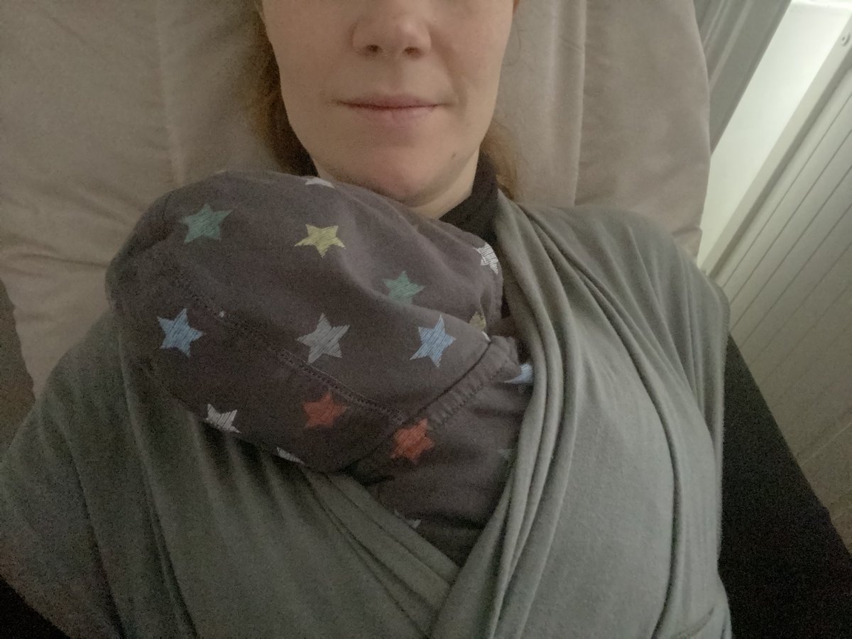 Wonderfully accessible and working smoothly - sleeping baby isn’t a reflection of the content! Thank you to the #eCCR21 team and all the contributors