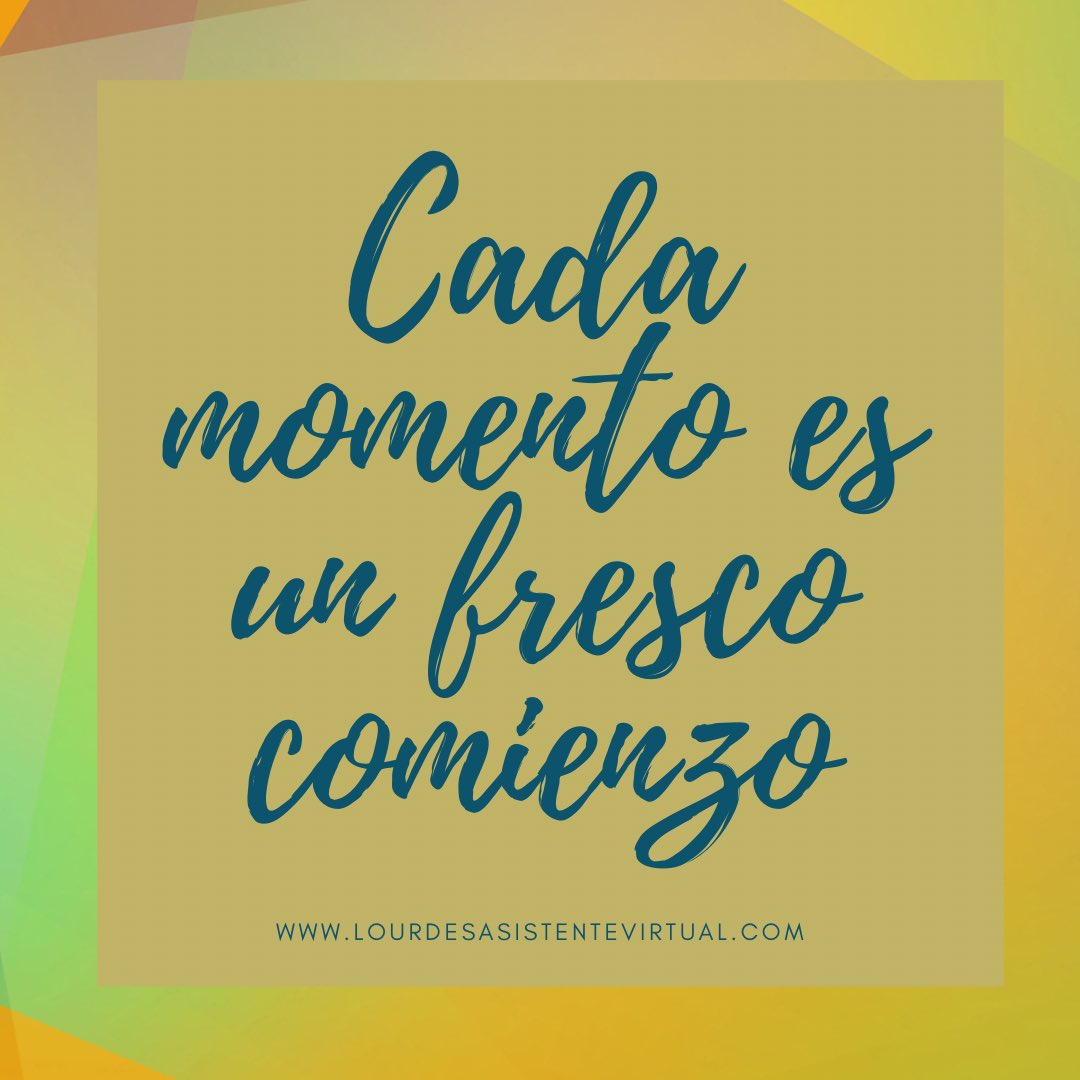 LAVpanama's tweet photo. Cada mañana,  cada día,  siempre hay oportunidades para comenzar, renovar, dar ese giro a la vida.  Salir del Comfort Zone...
!Contactame, te puedo ayudar!.
.
.
#getthingsdone
#administrative
#virtualassistant #virtualassistantlife  #lav #lourdesasistentevirtual https://t.co/bnsoZNChlE