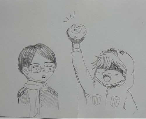 sumer3paint's tweet photo. 学期末だから授業中の落書き供養 https://t.co/ijw4meubSO