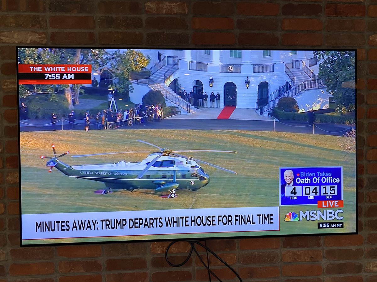 rmikel's tweet image. I don’t remember feeling this optimistic during the morning news in a long time #inauguration2021