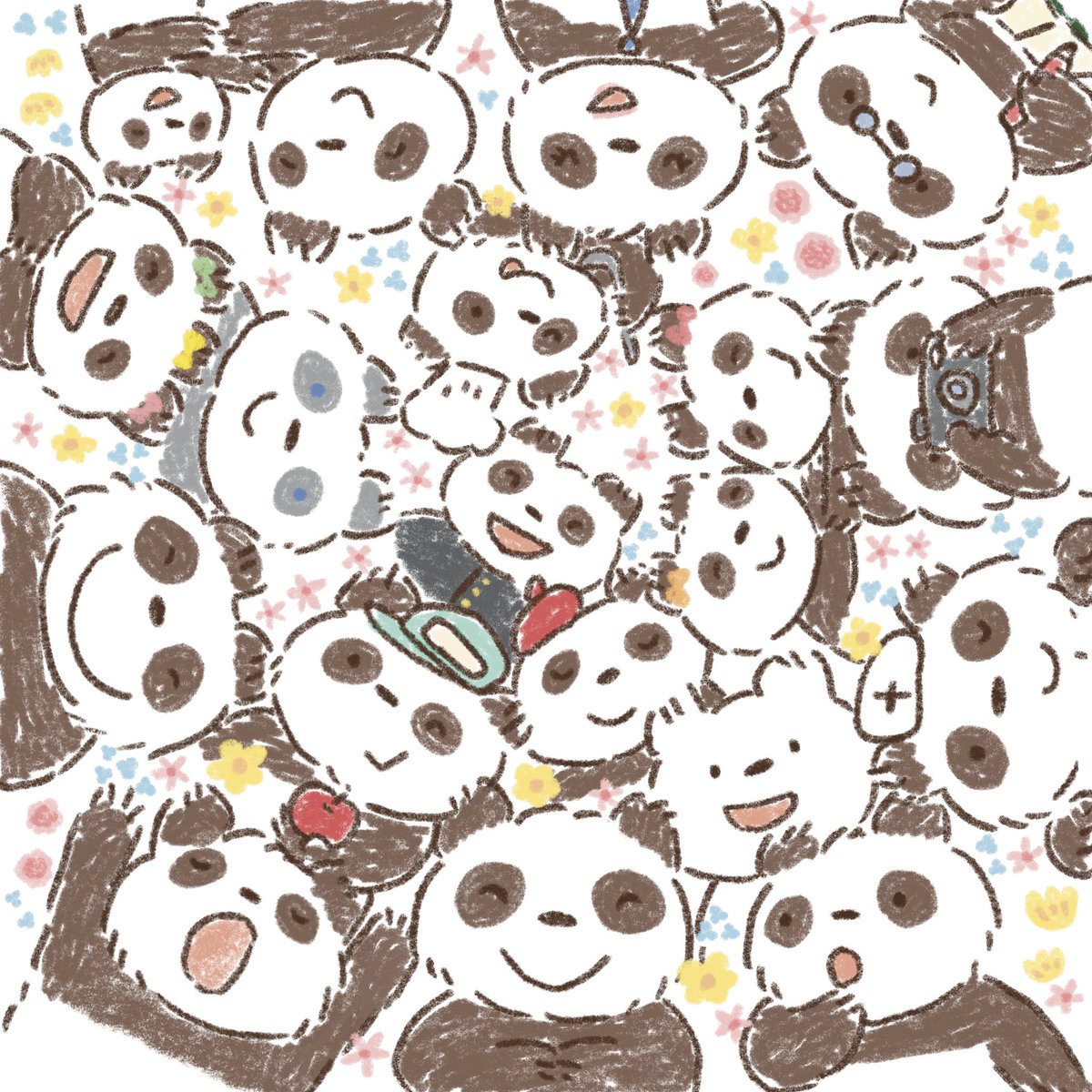 えびんぐ イラストレーター アドベンチャーワールド 様 Aws Official 主催 アートで拡がる パンダ Smileコンテスト にて 優秀賞 ハッピーパンダ賞 を頂きました パンダ Smile ということで 世界中どんな人でも生き物でもみんなが