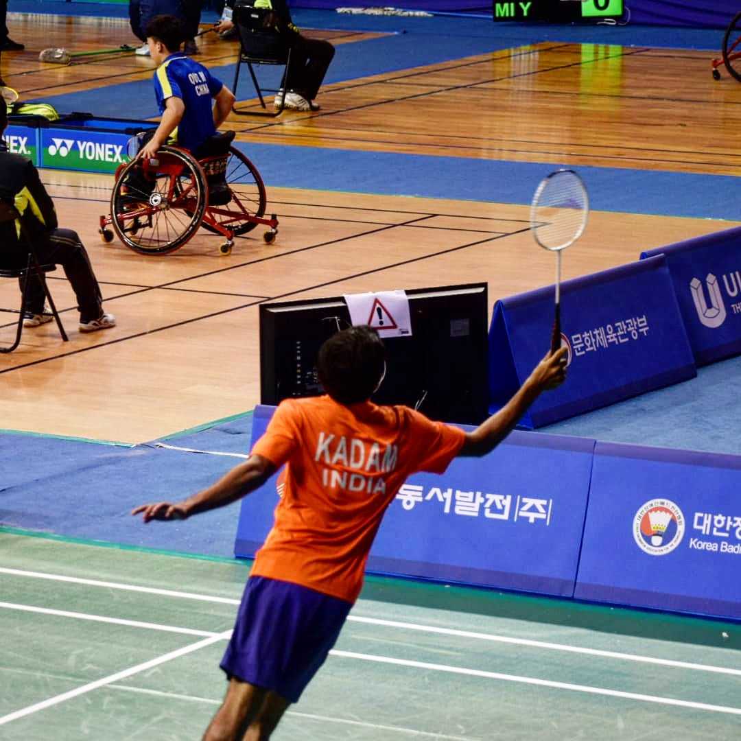 sukant9993's tweet photo. Always have faith and belief in your hustle.
#SukantKadam #Worldnumber5 #Paralympics #badminton #dreamoftokyo #parabadminton #paralympian #teamindia #striveforgreatness #athletediaries #dreambig #positivethinking #resilentmindset https://t.co/bCOGjPDCOK