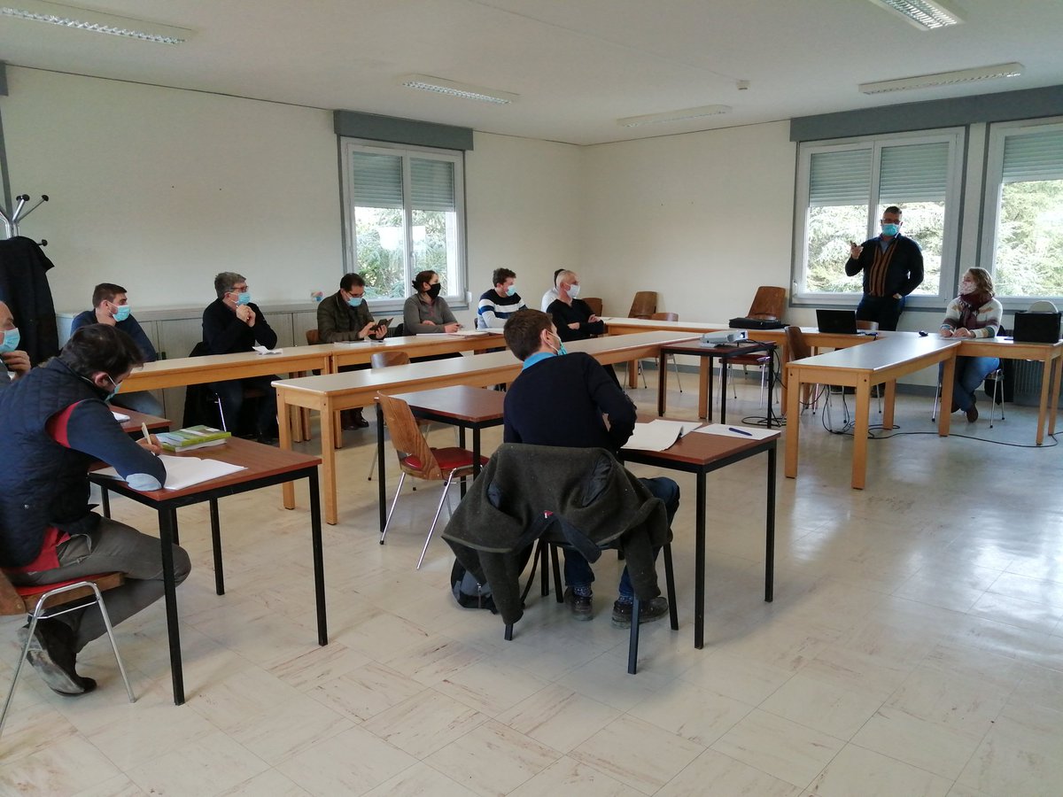 Réunion technique d'hiver avec l'ITB pour faire le point sur la dernière campagne et l'avenir.