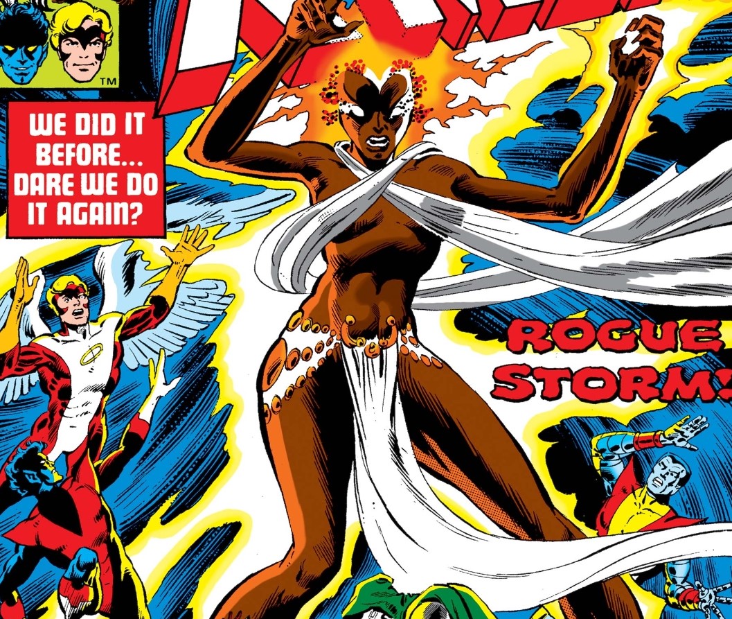 Though already an Omega-level mutant, expert thief, and melee fighter, Claremont also built a delicate, but hard-to-trace, thread by which we can perceive Storm as a magical being as well.  #xmen  @MutantElement 1/6