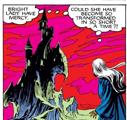 When combined, these elements build together a pattern of Storm as a magical being. We don’t really get to see that take shape outside of the alternate timeline version, but it’s an interesting facet of her character that comes up now and again. 6/6