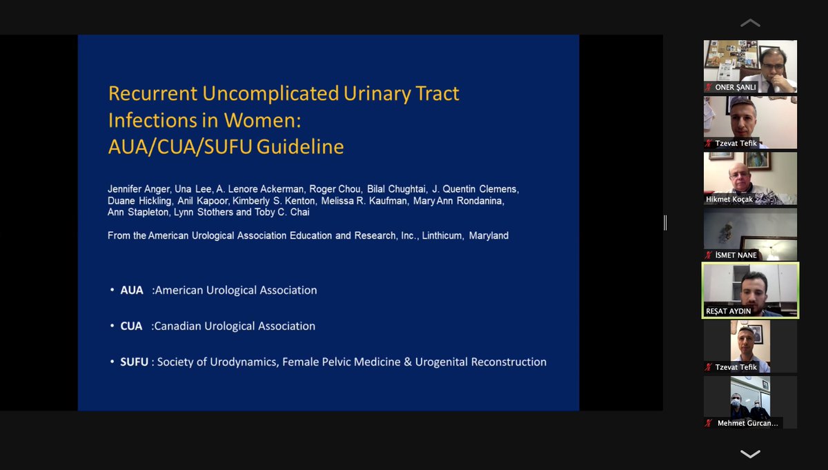 tzevattefik's tweet photo. #itfGrandRounds w 
@dresataydin 
 under supervision of Prof. Taner Koçak
@JUrology 

Recurrent Uncomplicated UTI in Women: AUA/CUA/SUFU Guideline

▶️https://t.co/PRP5dkX6Gh https://t.co/vP6MAVh0WG
