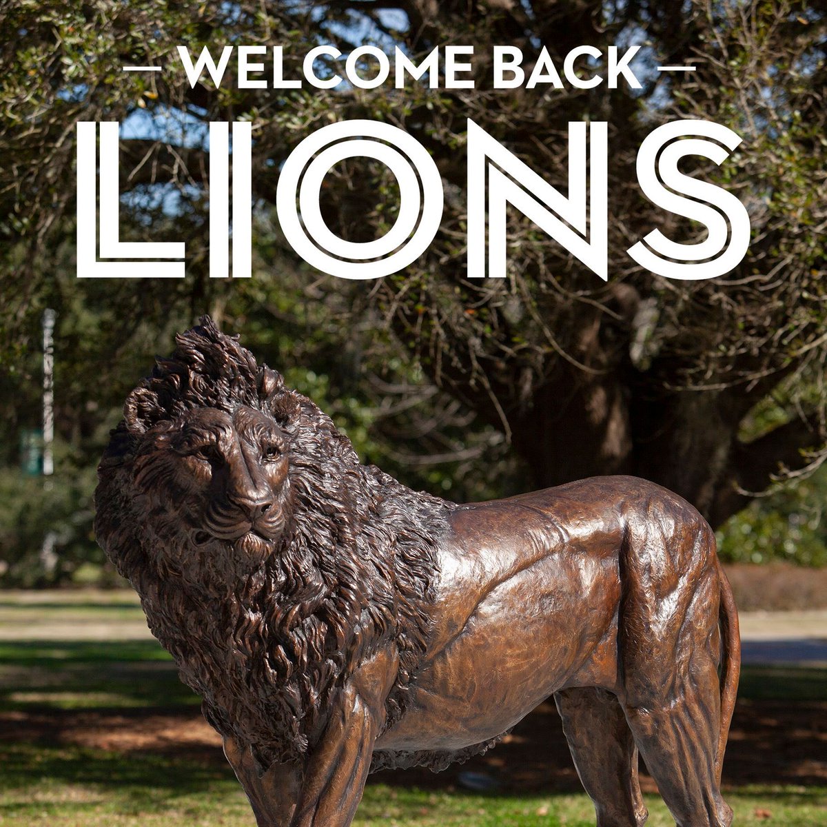 oursoutheastern's tweet image. Welcome back, Lions! Wishing you a great start to the Spring 2021 semester. #LionUp