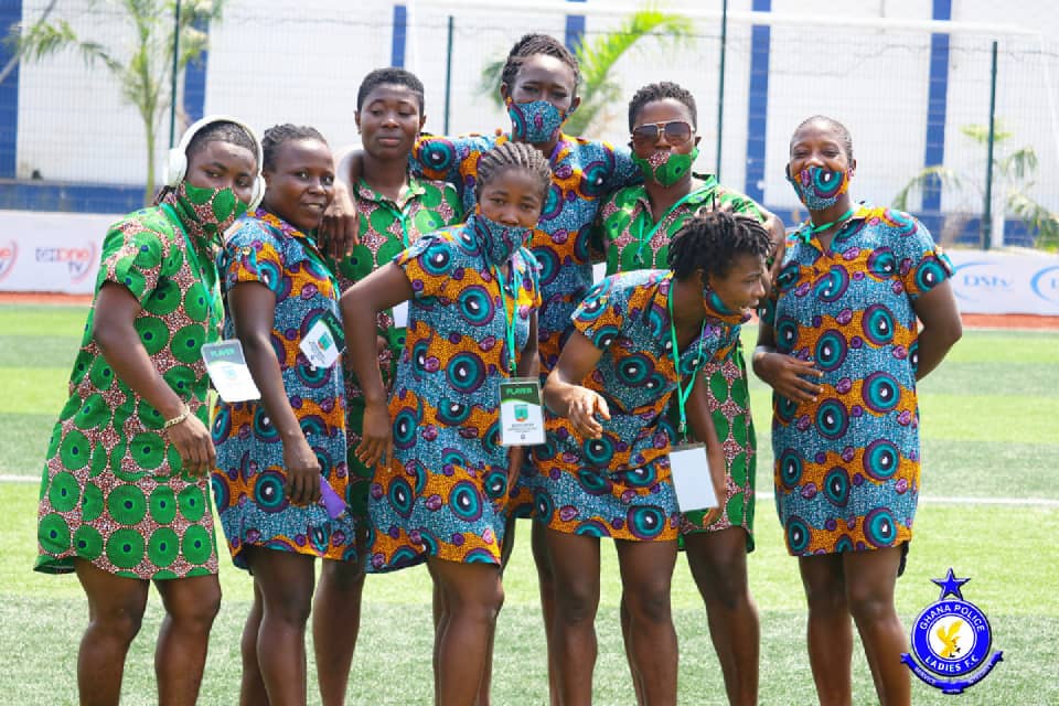 Having the feel of the pitch 📍

🔵⚪⚫ | #Polasfc | #SheDidThat