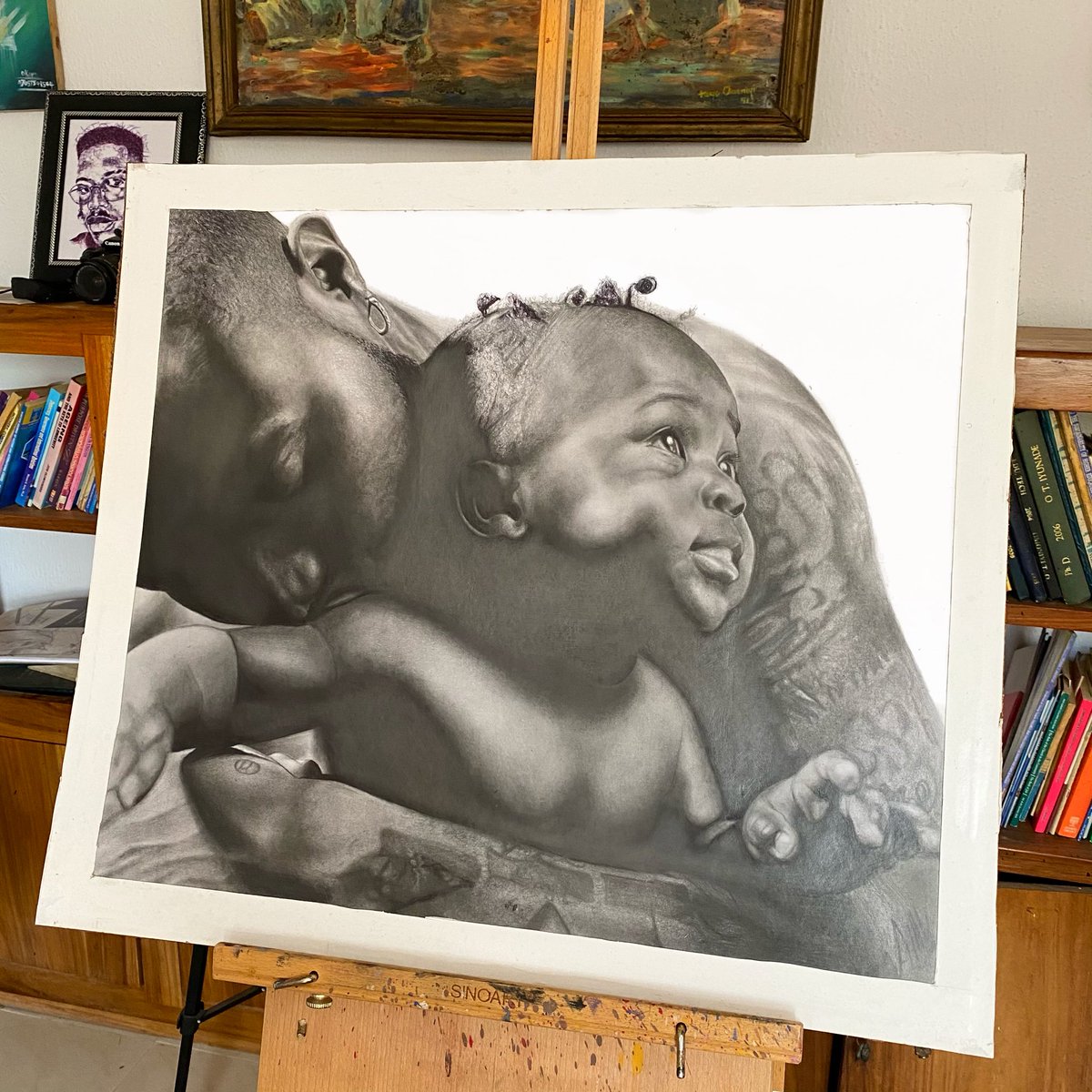 FredtheeMan's tweet photo. A Better Time for art!  Drawing davido’s tattoo was another piece of art for me.
I hope @davido gets to see this 😊 https://t.co/ahmk8paQHo