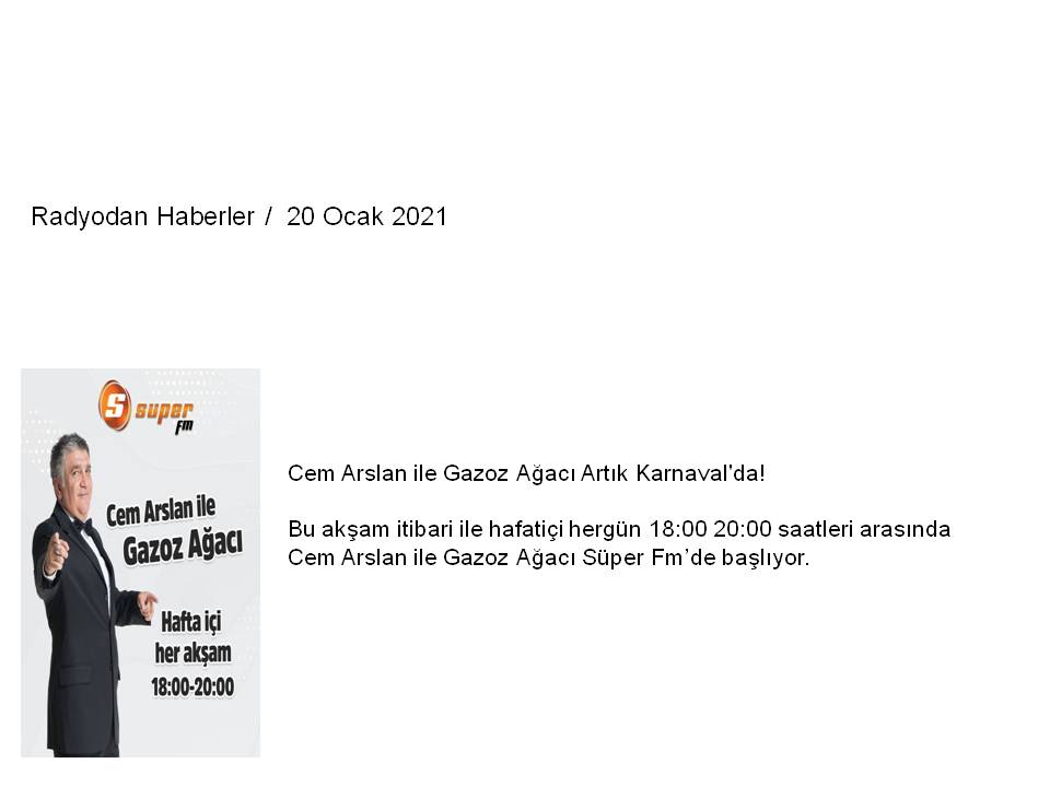 FedoReklam's tweet photo. Radyodan Haberler https://t.co/7aHow33iRk