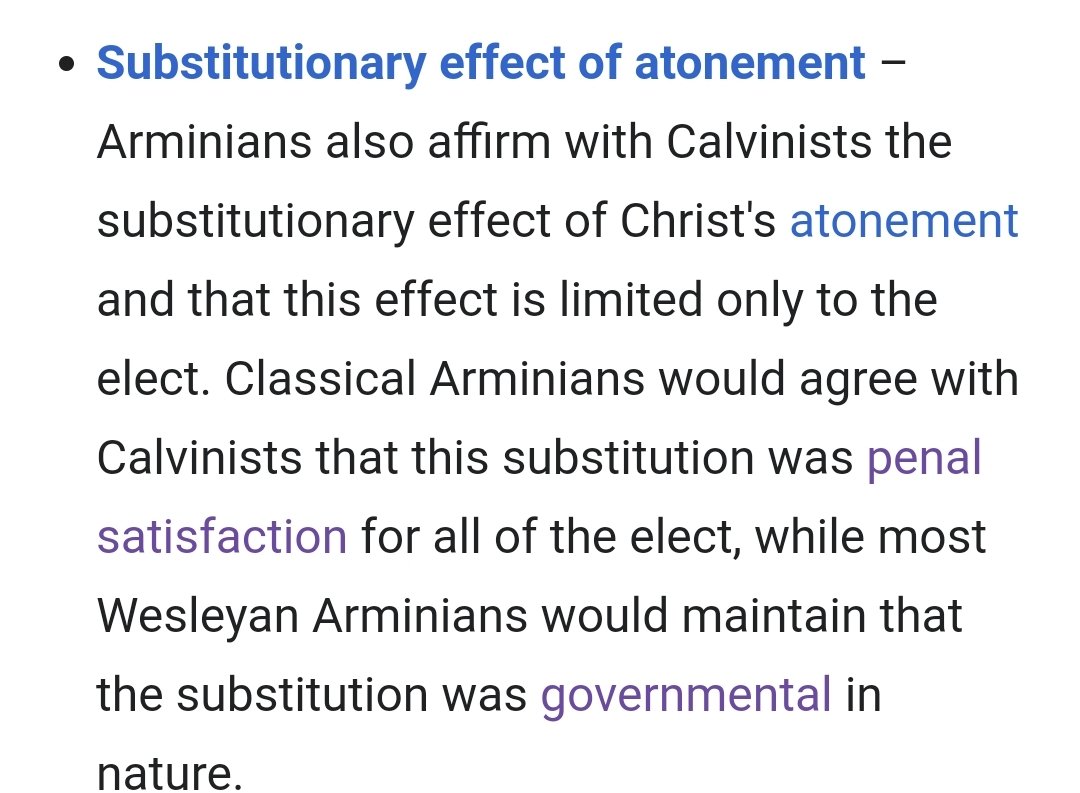 Both Classical Arminians and Calvinists believe in Penal substitution, though there may be disagreements in how it is effected.