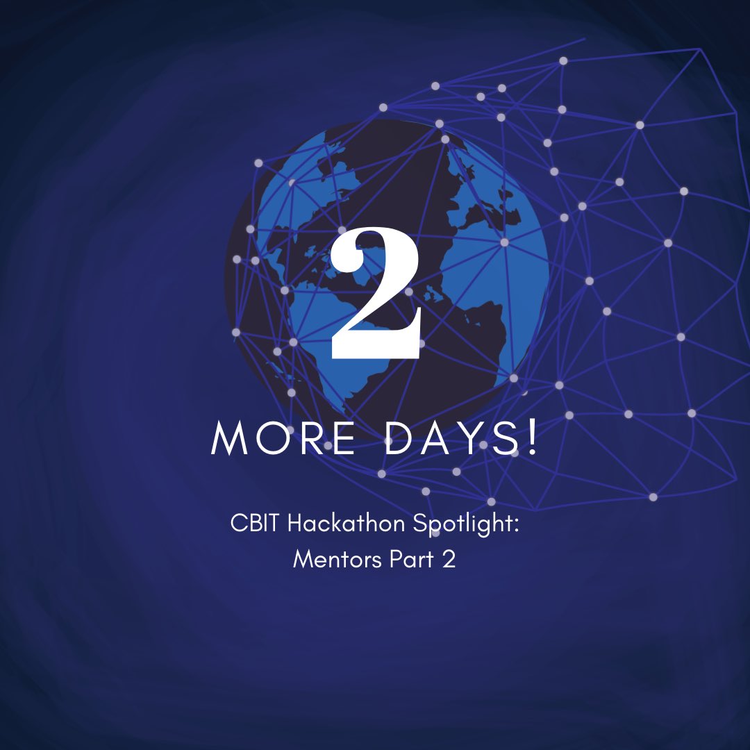 YaleHackHealth's tweet photo. 2 days left! Check out the rest of our fantastic mentors! (1/2) https://t.co/oYh3GVwR41
