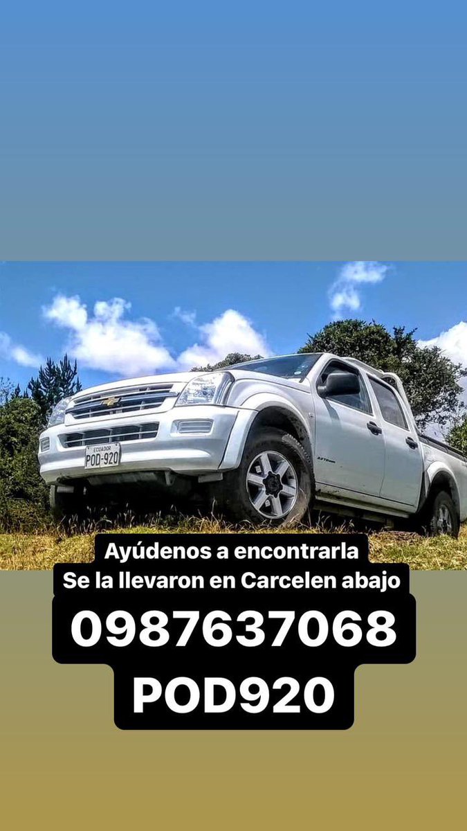 _nbo16's tweet photo. Por favor ayúdenme con máxima difusión...

#ROBADA #URGENTE 

rt. @chulitay @eduardovarascar @maimontalvog @SebasDecker @luisantonio_r @jcarreraandrade @chipilaso93 @ADE_personal @johacalderon11 https://t.co/sDCrF8s7UT