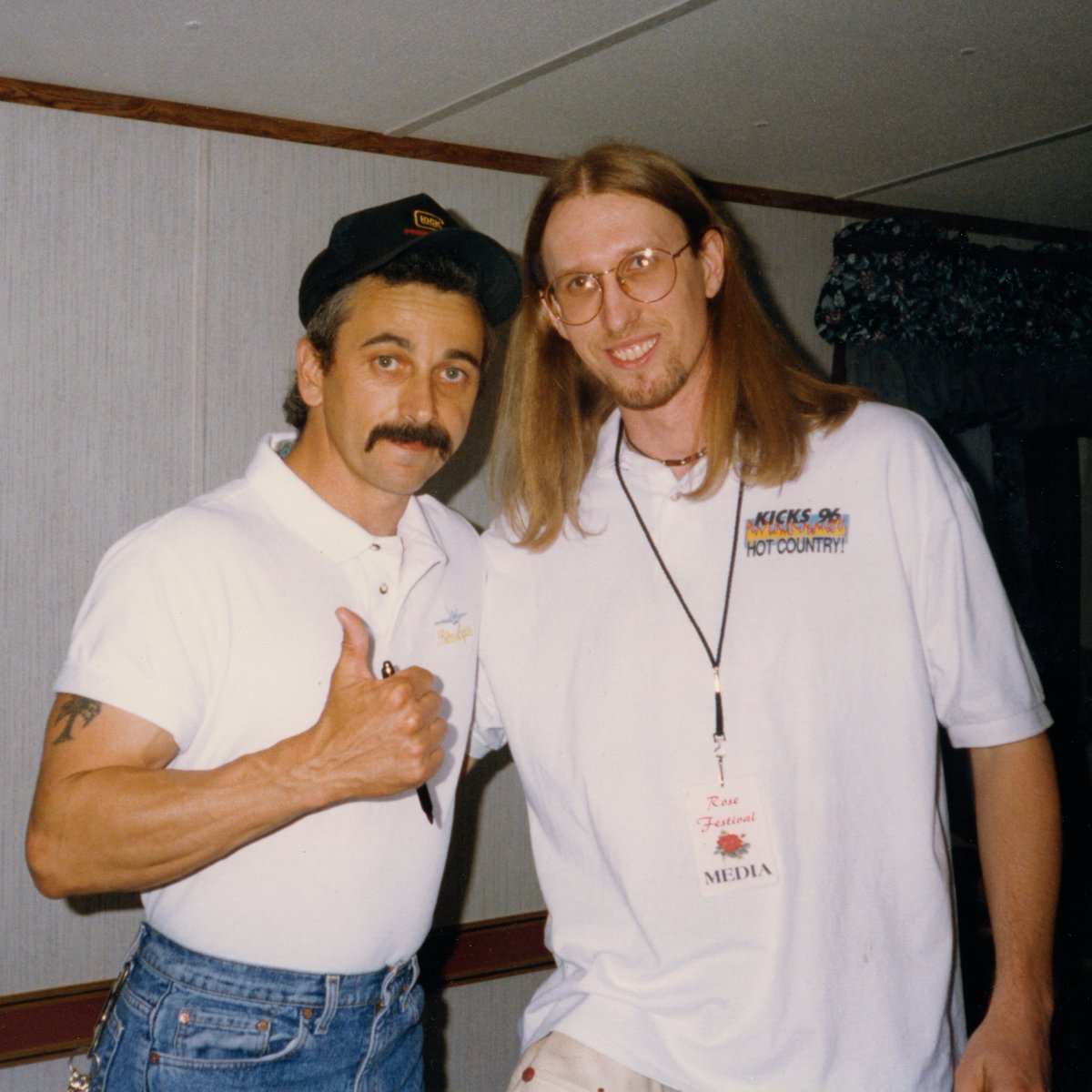 SteveBaker96's tweet photo. Both Aaron Tippin and @FaithHill performed live at two separate shows in #GlenMillerPark in #RichmondIndiana in the mid to late 90's during Richmond's #RoseFestival.  Kicks 96 was lucky enough to be the hosting radio station. #AaronTippin #FaithHill https://t.co/MOxUWxhZis