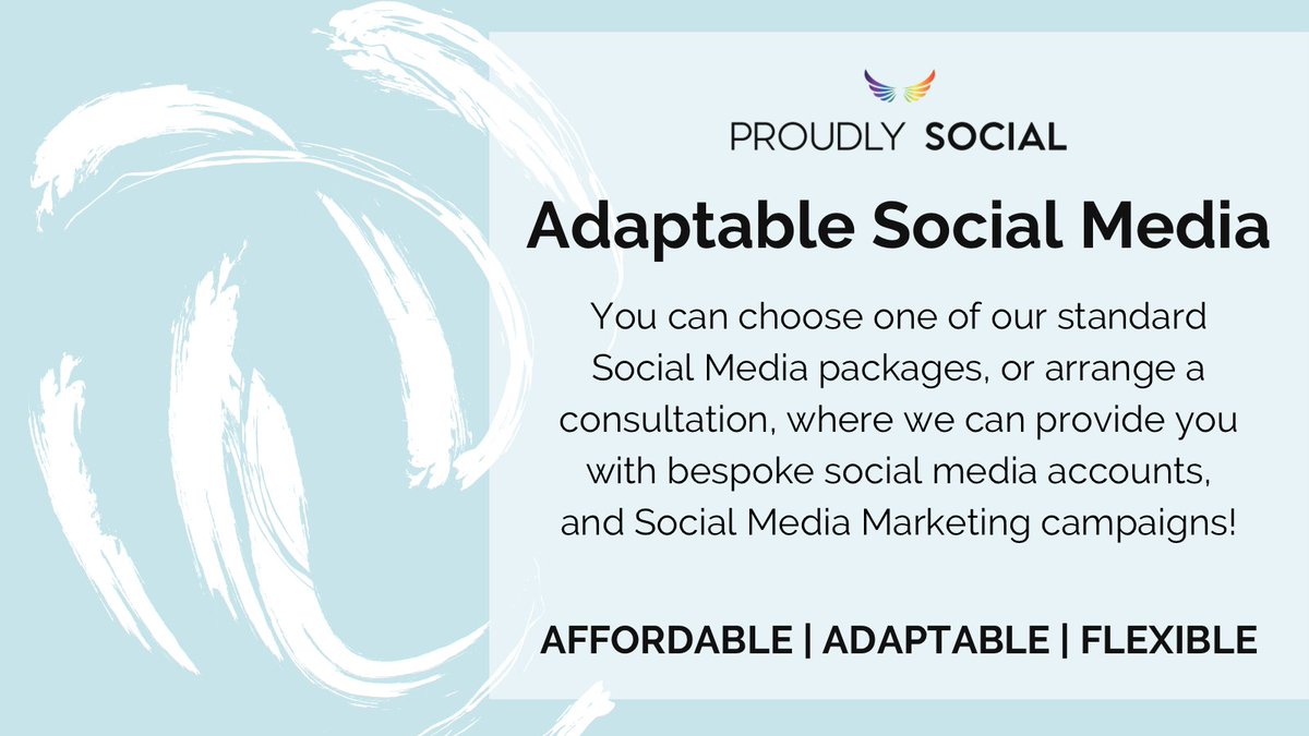 Do you need help running your Social Media accounts?📱

Do you want a Social Media presence that you can be proud of? 🙌

We can help you build your brand, its Tone of Voice, and help you reach a larger audience! 📈

#SocialMedia | #SmallBusiness | #BuildYourBrand