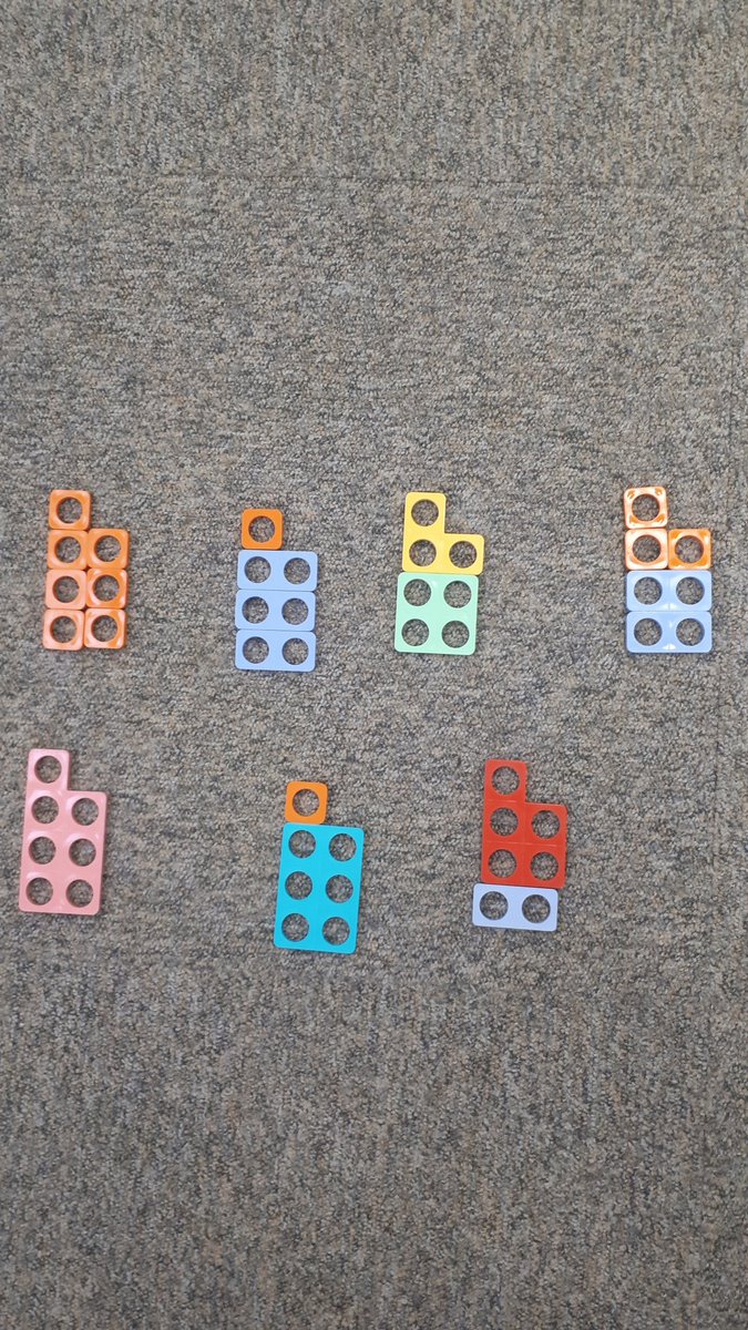 MWISClass2's tweet photo. @MWISClass2 @MWISClass3  @MWISClass4 Today in school we have looked at making 7 in different ways. https://t.co/fU6yeFSfVd