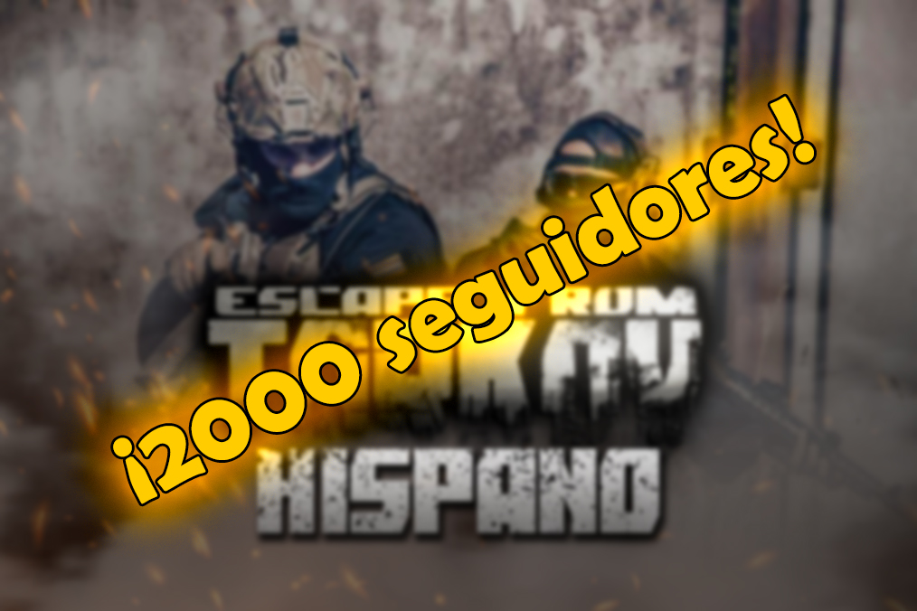 ‼️ Llegamos a 2.000 seguidores ‼️

💥 ¡Sorteamos 10 claves temporales de #EscapefromTarkov gracias a <a href="/bstategames/">Battlestate Games</a>! 🔝

🎉 ¡Estamos de celebración! 🥳

¿Cómo participar? 👇
1⃣ Síguenos
2⃣ Haz RT
3⃣ Entra al Discord discord.gg/xqjUUHr

⏳ ¡1 semana!

#EFT #EFTHispano #sorteo