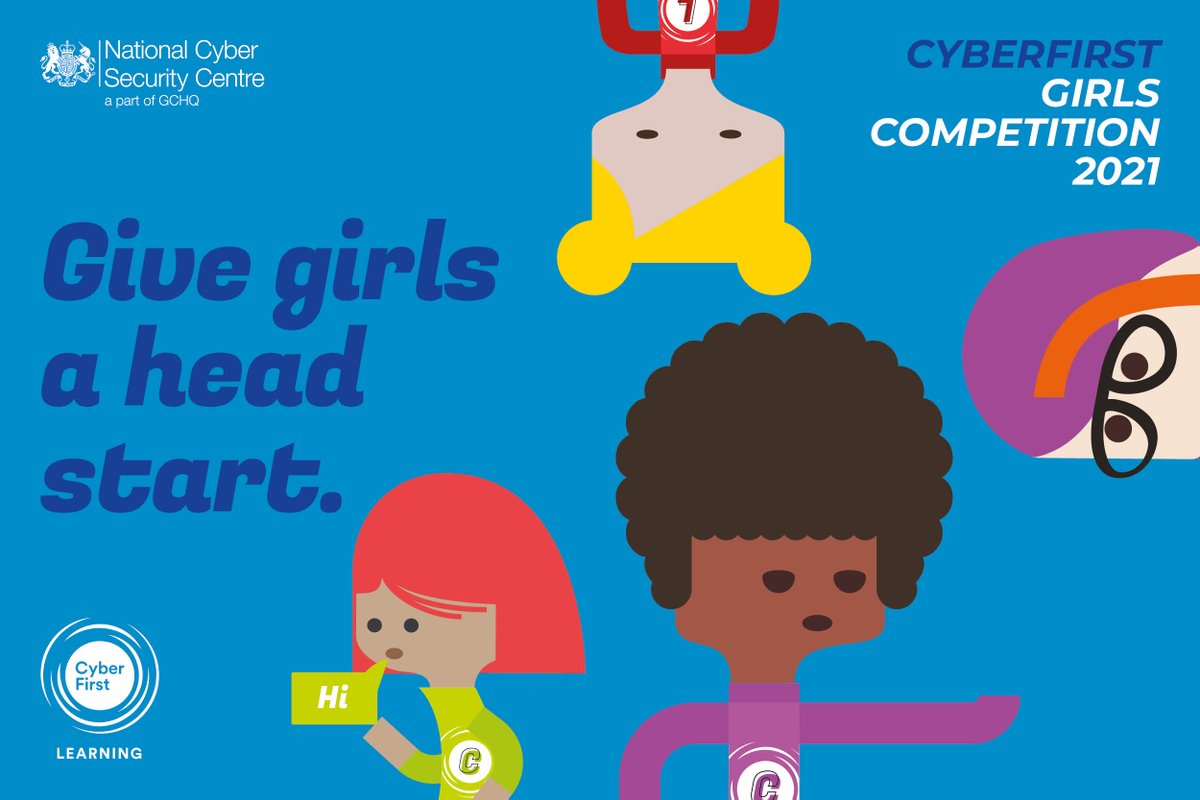 NCSC's tweet photo. Only 5 days to go until the #CyberFirst Girls Competition first round begins!

Do you know someone who you think has what it takes to be crowned our next champion? Find out how they can get involved: https://t.co/EMmpHLEZwh https://t.co/X06fNdWCS1