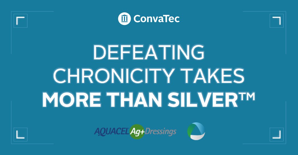 ConvaTecWoundUK's tweet photo. Is silver safe?

AQUACEL® Ag+ Dressings are a safe and effective choice for your patients, and an ally for antimicrobial stewardship.

AQUACEL® Ag+ is tough on biofilm, gentle on the patient.

Learn more about AQUACEL® Ag+ Dressings here: https://t.co/zFhIpBjm9j https://t.co/LYdjN5iFw1