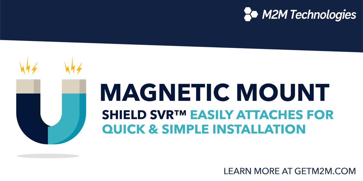M2mTechnologies's tweet photo. Shield SVR's magnetic mount makes installation quick, easy, and hassle-free. Learn more at https://t.co/rksAM3tauH. #SVR #gpssolution https://t.co/zSVBilDaxK