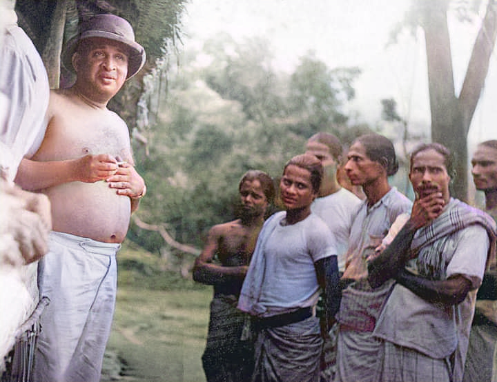 ceylonincolor's tweet photo. Mr. Dudley Shelton Senanayake (19 June 1911 – 13 April 1973), the second Prime Minister of Ceylon during the Gal Oya Project.

* The original monochrome photo was taken from the Internet and colorized using an Artificial Intelligence (AI) program.

#CeylonInColor #PowerOfAI https://t.co/EWaXQBZFrA