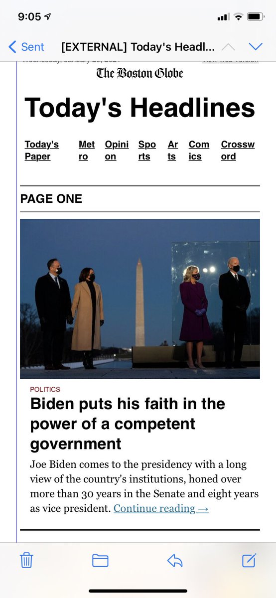 They’ve changed this headline, maybe because the first draft scared people...