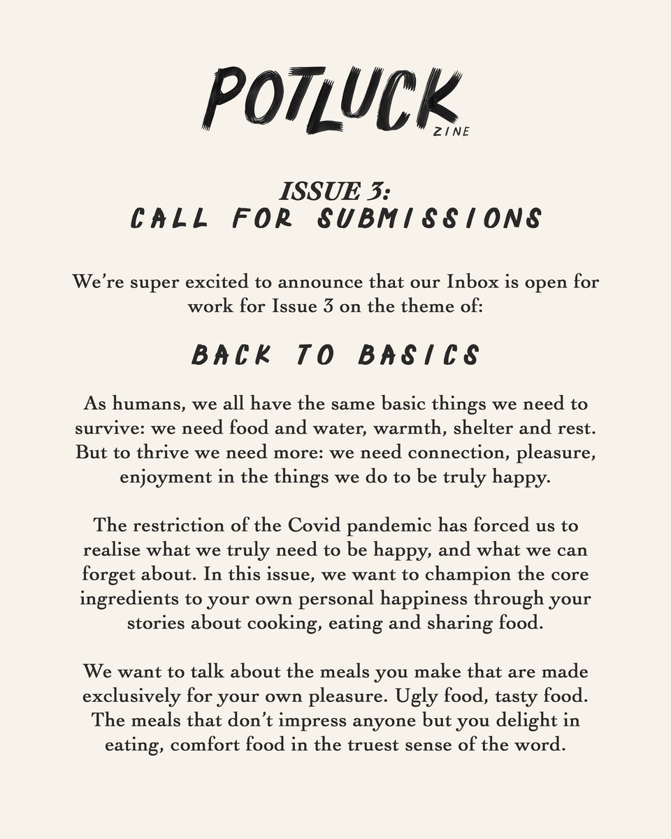 Potluck Zine tweet media
