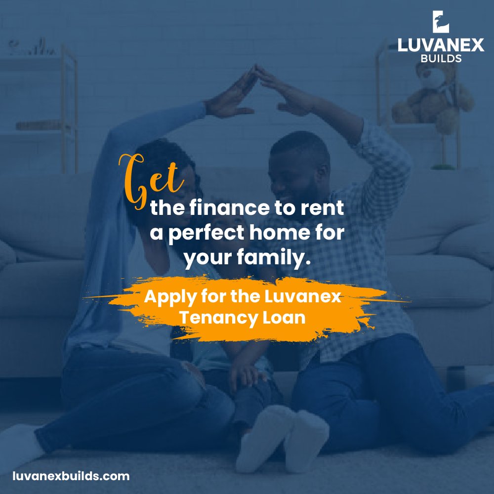 LuvanexBuilds's tweet photo. Are you looking to rent a suitable apartment for your family and can't afford a year lease?

Call/Whatsapp +2348166203701 or visit https://t.co/mw249h7g2v to apply for our Tenancy Loan.

#LuvanexBuilds #RentalLoan #RentSmart #RentalHome https://t.co/wIzu8iNrdM