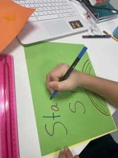 Our Middle School Global Leadership class discussed service on MLK Day and how it should be observed as a "day on, not a day off." The students wrote letters to essential workers, isolated seniors, and people facing homelessness.