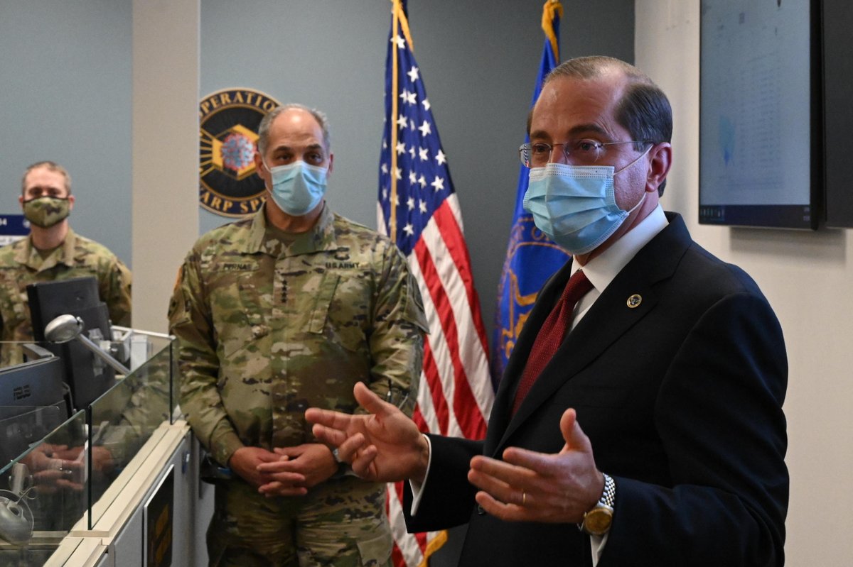 Alex Azar tweet media