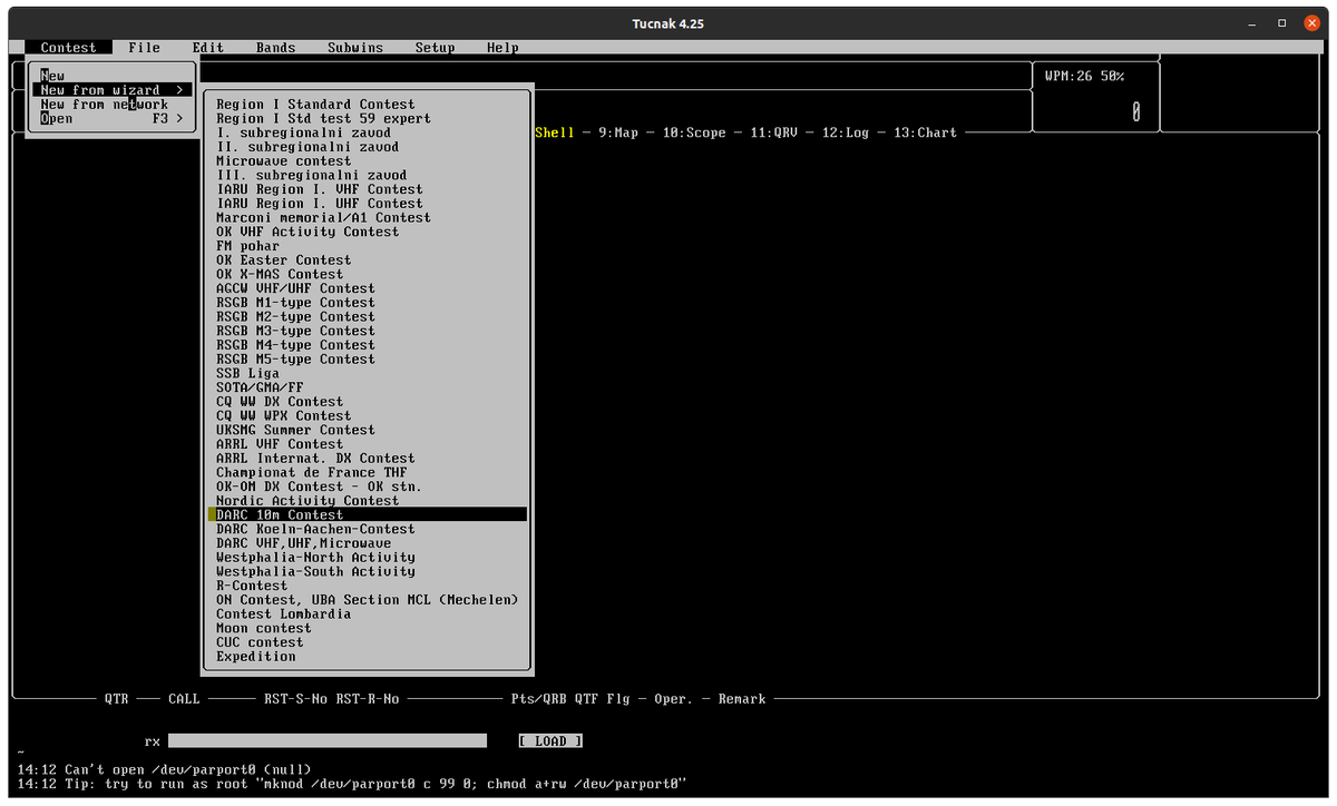 flo_0_'s tweet photo. #tucnak 4.25 has been released. Amongst other patches it includes a template for the @DARC_eV 10m Contest and can now export to stf files used for #WNA/#WSA activities.
https://t.co/Tzu9kleDT5
#hamradio #patchityourself https://t.co/d9NeQyVddv