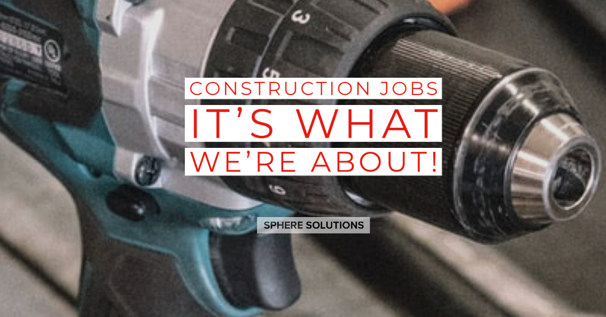 Visit us at spheresolutions.co.uk 
#Experts #NewYear #NewJob #ConstructionJobs #Jobs