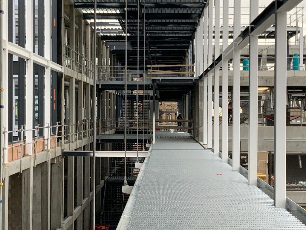 De binnenindeling wordt steeds voelbaarder en het “voelt” enorm goed. #STEM #Brugge