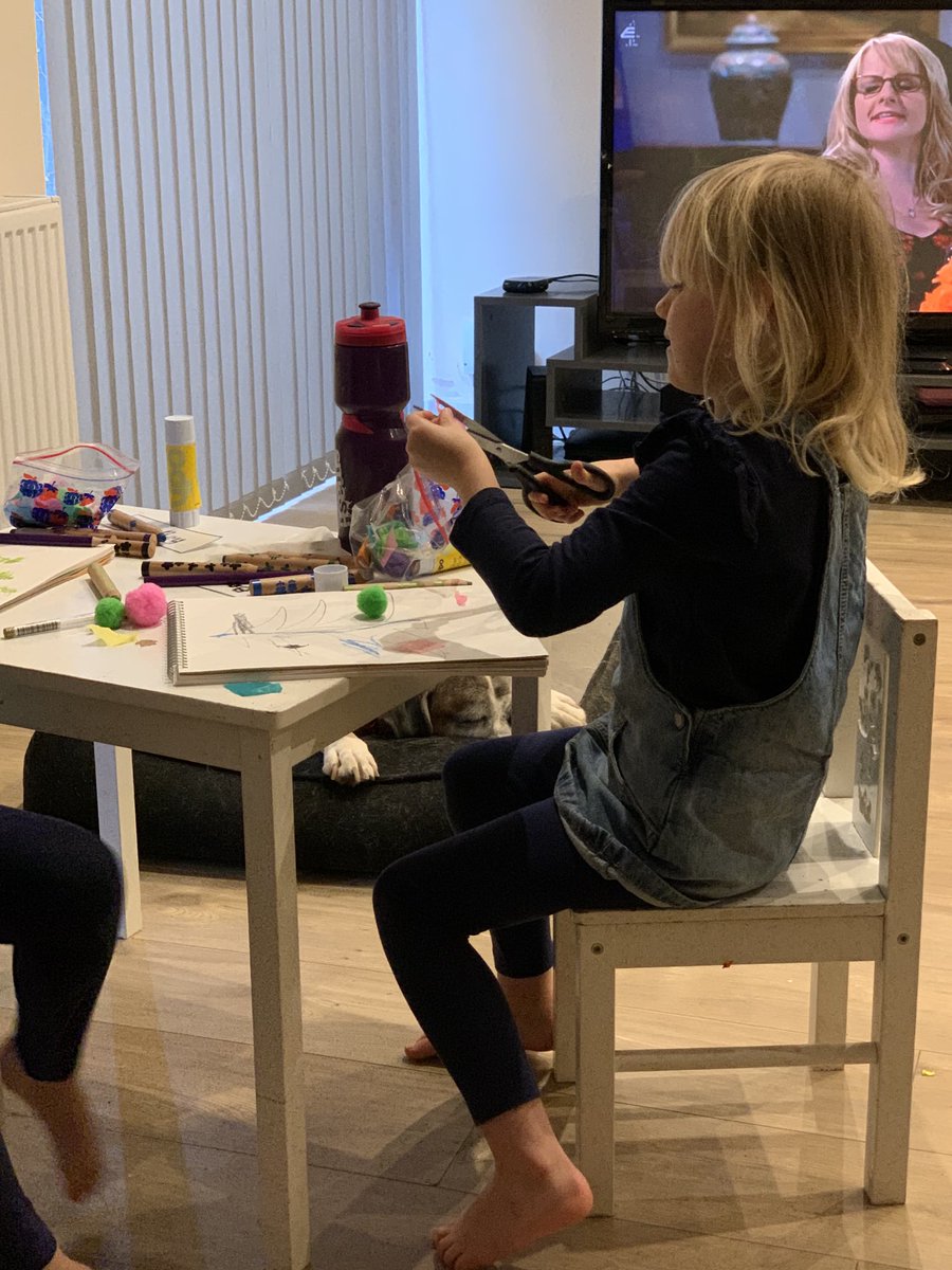 ChannelleF's tweet image. ⁦@KildrumC⁩ - Bailey and Beau working through the learning packs x