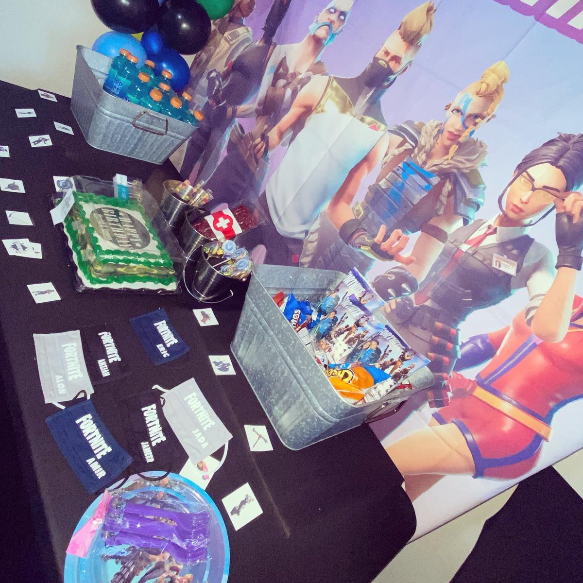 doubledeesllc's tweet photo. Fortnite themed party part 1   #fortnite #fortniteclips #memes #gaming #ps #fortnitecommunity #fortnitememes #fortnitebattleroyale #gamer #fortnitebr #xbox #fortniteclansrecruiting #meme #fortnitegameplay #follow #dankmemes #k #twitch #funny #like #fortnitemontage #youtube https://t.co/uG9HJA2ub6
